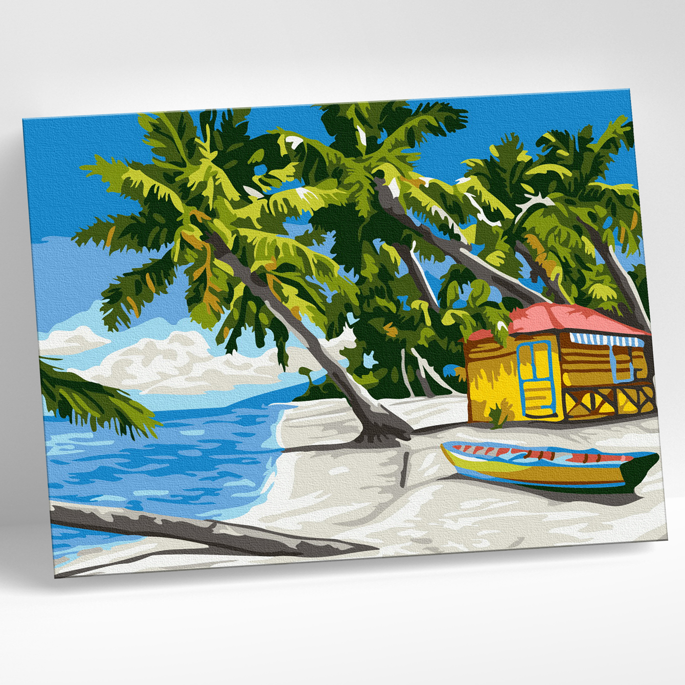 картинка Картина по номерам 15х20 Райский островок от магазина Игрушки-