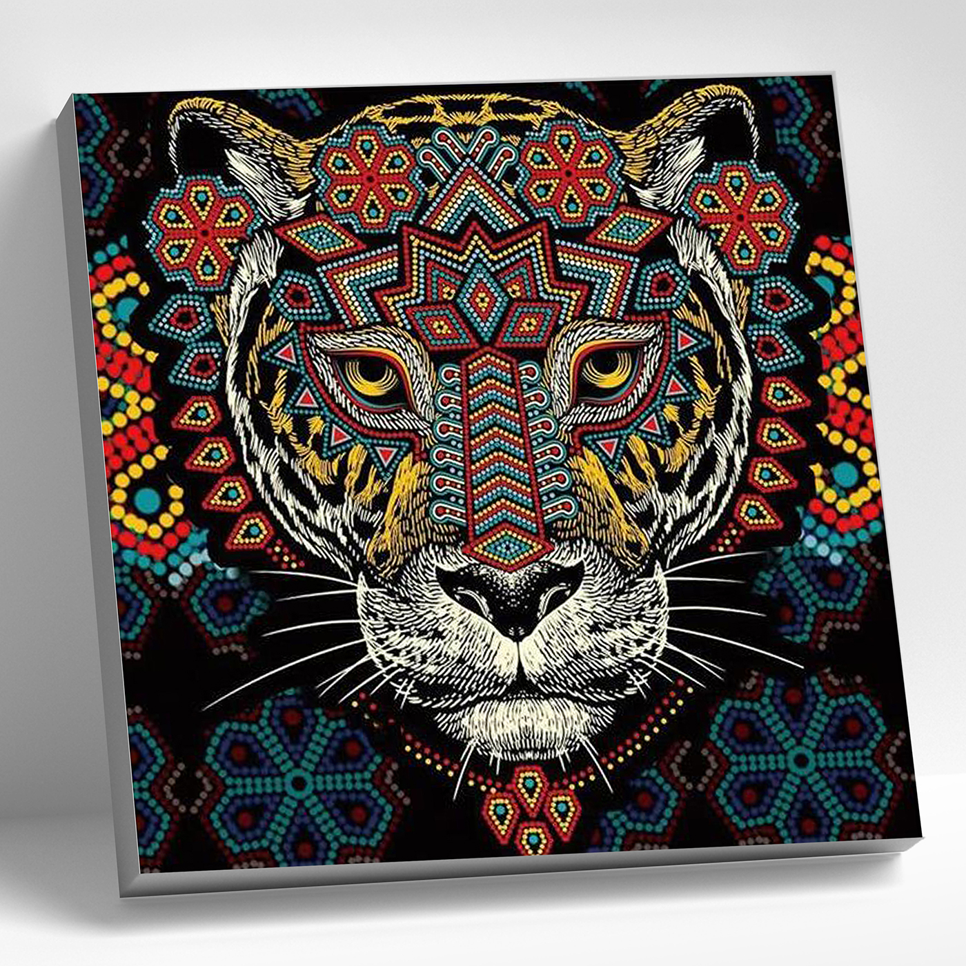 картинка Картины мозаикой 30х30 Тигр от магазина Одежда-